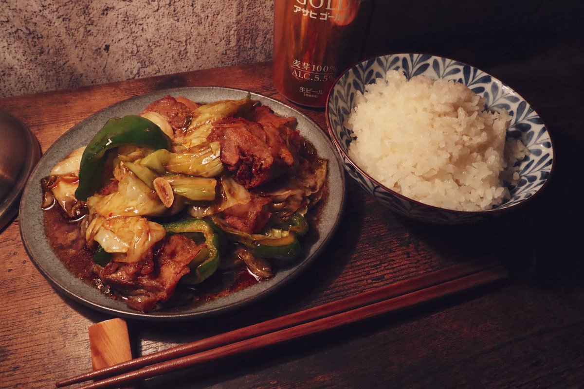 lanko___'s tweet photo. 今日は回鍋肉(⊃^-^)⊃♪♪ https://t.co/Gux2dr7TkC