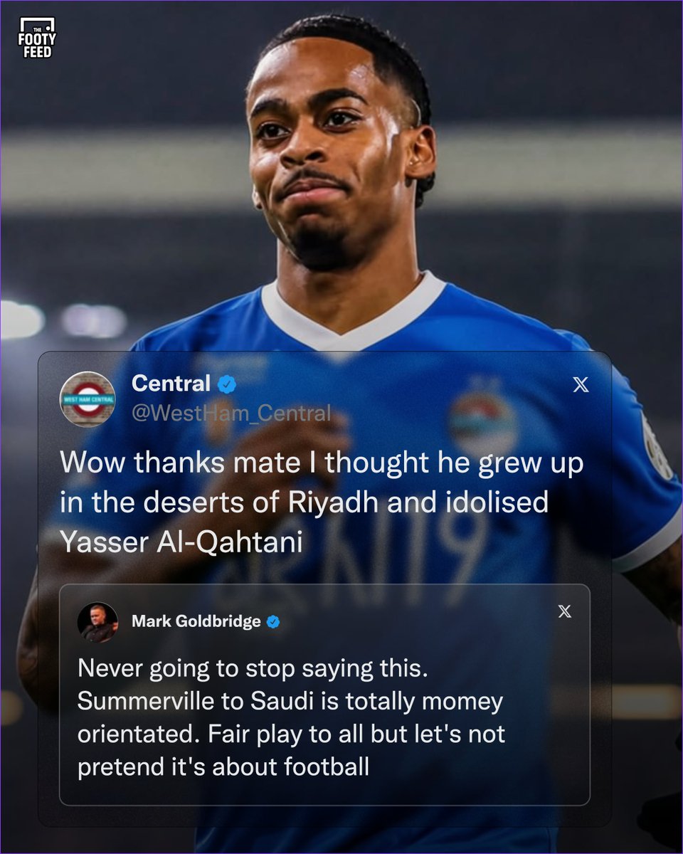 TheFootyFeed's tweet photo. What a reply 😂😂😂 https://t.co/hTCmveC6fr