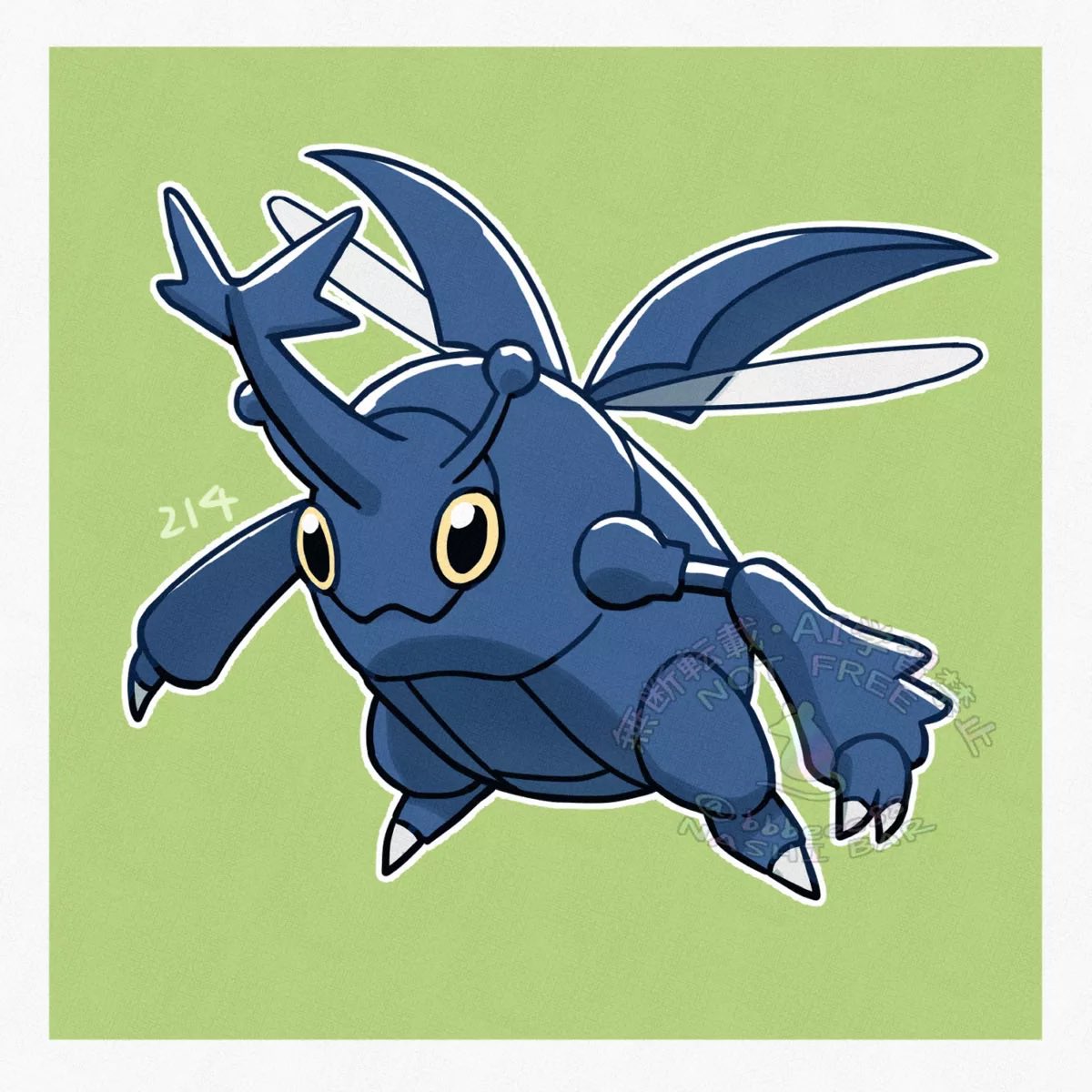 bbbeee88's tweet photo. 一日一ポケモン
ヘラクロス https://t.co/6mQXrEcl71
