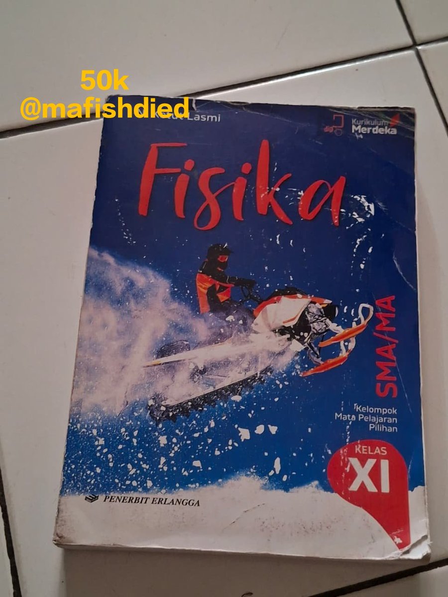 mafishdied's tweet photo. wts buku paket Erlangga biologi fisika kelas 10 11 12 masii avail semuaa bisa oyeen https://t.co/kHju9Etvbx