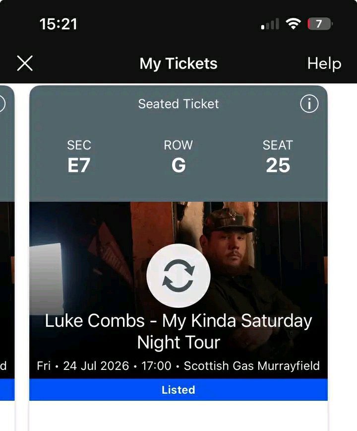 armofsteeI's tweet photo. Selling seated tickets for Luke Combs
24TH JULY AT SCOTTISH GAS MURRAYFIELD -
EDINBURGH
X
Feel free to message me if you need more info! https://t.co/XlLVd6crmz
