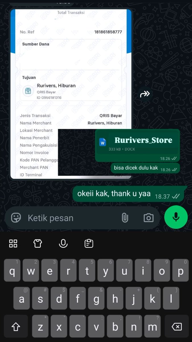 Rurvs_Store's tweet photo. update testimoni formatting. yukk yuk teman-teman yg mau joki rapihin daftar isi, daftar tabel, daftar gambar bisaa banget gaiss 

#jokitugaskuliah #zonauang #jokitugasmurah https://t.co/lszNzqQdPQ