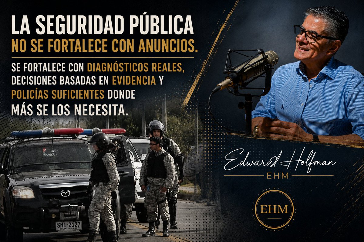 EdwardHolfman's tweet photo. DOS PREGUNTAS QUE EL SISTEMA POLÍTICO TODAVÍA NO RESPONDE. 
Hay dos preguntas fundamentales que el sistema político, en su conjunto, sigue sin responder. No sabemos si es porque no puede, porque no quiere o porque ha terminado siendo funcional a las prácticas tradicionales de hacer política.
✅️Primera pregunta: ¿Cuántos policías están realmente patrullando las calles de Montevideo en cada turno?
✅️Segunda pregunta: ¿Cuántas personas son víctimas de un delito y no lo denuncian?
Esta última respuesta solo puede obtenerse mediante las encuestas de victimización. El último dato oficial ampliamente difundido por el INE, correspondiente a 2017, indicaba que el 73% de las víctimas de algún delito no realizaba la denuncia.
Sin conocer con precisión estas dos variables, cualquier diagnóstico, política pública o estrategia de seguridad corre el riesgo de convertirse simplemente en un ejercicio para decir,  "algo estamos haciendo".
Esta situación se arrastra desde hace más de dos décadas. También es importante que la ciudadanía comprenda una diferencia que muchas veces se confunde. Una cosa es cubrir las vacantes que se generan por jubilaciones, renuncias, vencimiento de contratos, ineptitud, destituciones o fallecimientos. Otra muy distinta es incrementar el número real de policías disponibles para fortalecer el patrullaje y la prevención.
Cada año la Policía pierde entre 1.000 y 1.500 efectivos por esas causas. Solo en 2024 las bajas rondaron los 1.500 funcionarios. Si los ingresos apenas alcanzan para reemplazar esas pérdidas, la cantidad de policías disponibles para el servicio no aumenta. El déficit de personal no es nuevo, se viene acumulando desde hace años. Un ejemplo es la Jefatura de Policía de Maldonado, que pasó de aproximadamente 1.575 efectivos en 2012 a menos de 1.200 en 2026.
Las consecuencias son evidentes:
▪️Menos policías patrullando las calles.
▪️Menor capacidad de prevención y disuasión del delito.
▪️Mayor sobrecarga laboral para quienes permanecen en servicio.
▪️Más estrés, agotamiento y desgaste profesional.
▪️Un incremento sostenido de los problemas de salud mental y física del personal policial.
El problema de fondo es que muchas decisiones se toman lejos del territorio, desde la comodidad de un escritorio y en demasiadas ocasiones, sin conocer la realidad cotidiana del trabajo policial. La seguridad pública no puede seguir planificándose sin responder primero estas preguntas esenciales. Porque sin datos reales, sin recursos humanos suficientes y sin comprender cómo funciona el servicio policial en el territorio, cualquier estrategia nace con una debilidad estructural. La seguridad pública no se fortalece con anuncios, se fortalece con diagnósticos reales, decisiones basadas en evidencia y policías suficientes donde más se los necesita. EdwardHolfman || EHM.