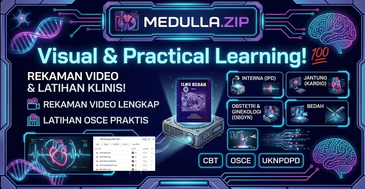 MedullaZip's tweet photo. Halo maba fk yang mau persiapan kuliah aku ada bundle materi preklinik + osce + e-book + bank soal uknpdpd dari UKDI, MEDIKO, FDI CORNER, PADI, dll only 50k kalau mau beli eceran juga bisaa 30k only yuk langsung wa fsr ya https://t.co/sg5ErOM35K
#mabafk #kedokteran #fk #preklinik https://t.co/rxwpY9dhF5
