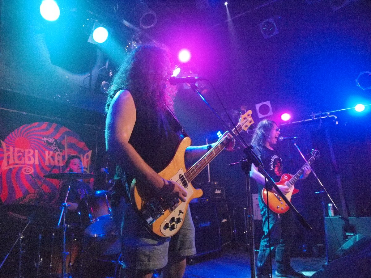 maiasano's tweet photo. まずはHebi Katana
Doomでヴィンテージロックで重厚ながら聴きやすい(※個人の見解です)のが良いですね〜 https://t.co/gZ9ezbvjIa