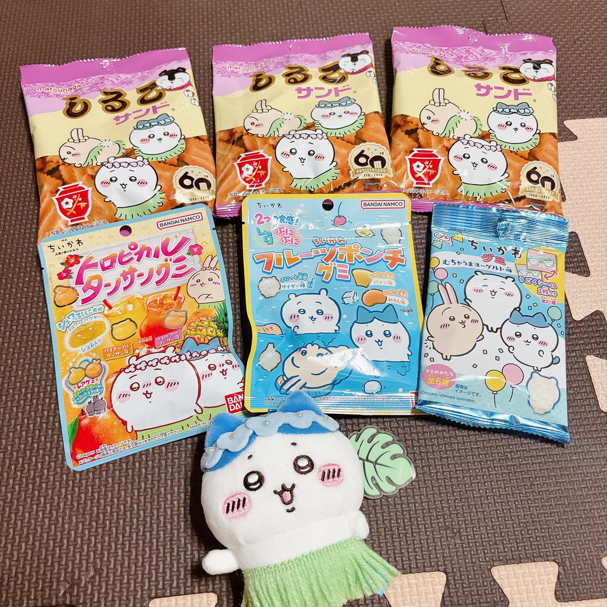 chiikawa2h's tweet photo. どれも美味しいそう！！🤤

#映画ちいかわ 
#セブンイレブンちいかわ https://t.co/VhLPdk1i0O
