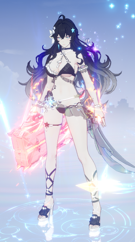 Long_Tailfox's tweet photo. ミストから離れない理由
→水着最高 https://t.co/24vl0tfJDN