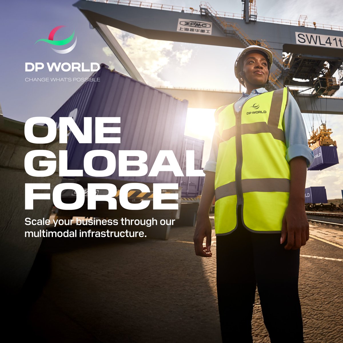 DP_World's tweet photo. No matter how simple or complex your supply chain, we deliver tailored solutions that help your business grow with confidence and stay ahead of the competition.

Backed by our global network and logistics expertise, we connect every stage of your supply chain so you can unlock new opportunities wherever business takes you.

Discover how our bespoke solutions keep your supply chains moving: https://t.co/sLRBAzSkQU