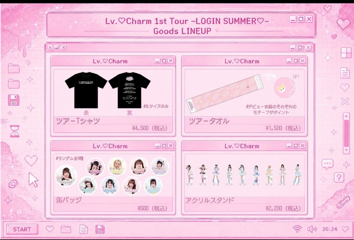 lvcharmofficial's tweet photo. ＼📶明日のライブ⚡️／ 

7/24(金)
『𝐋𝐯.♡𝐂𝐡𝐚𝐫𝐦 𝟏𝐬𝐭 𝐓𝐨𝐮𝐫 〜 𝐋𝐎𝐆𝐈𝐍 𝐒𝐔𝐌𝐌𝐄𝐑♡ 〜 』𝐅𝐈𝐍𝐀𝐋 
at 新宿ReNY

❥︎時間
🕕開場 18:00 / 開演 19:00
※ドリンク代 700円(現金) のご用意をお願いいたします。

📸撮影可能タイムあり✩⡱

❥︎特典会
終演後
※レギュレーションはワンマン＆フリーライブになりますˊ˗

詳細は画像・当日のタイムテーブルをご確認ください👀✨

ここまで一緒に駆け抜けてくれたみんな、
本当にありがとうっ₍ᐢ. ̫.ᐢ₎
明日は”今のLv.♡Charm”を全部届けます💥

みんなのログイン、お待ちしてます⚡️⸝⸝

#レベルチャーム #レベチャ #れべちゃ