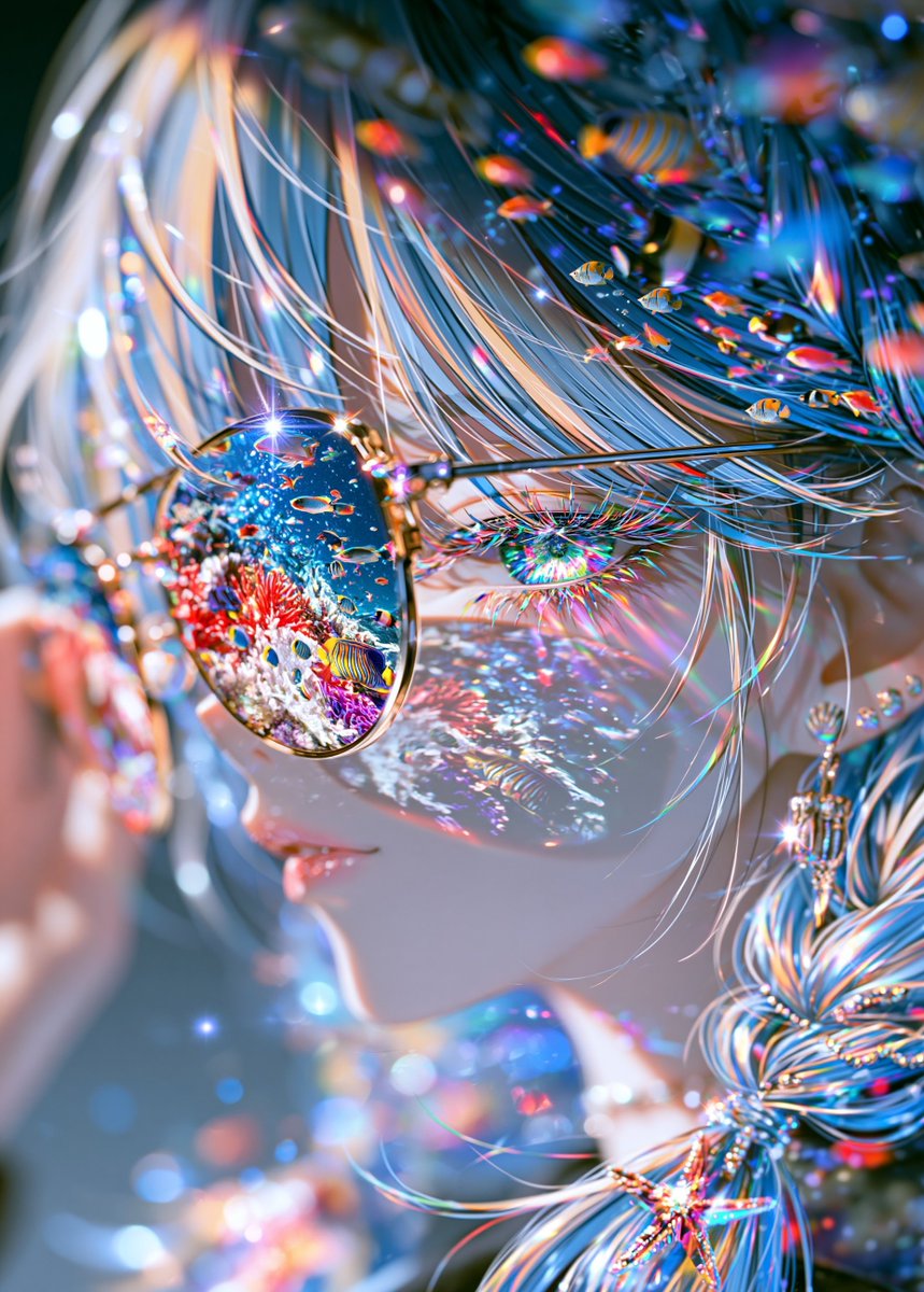 Pastel_Illust_'s tweet photo. “Aquatic Dreamscape” https://t.co/qKWHBGZLvb