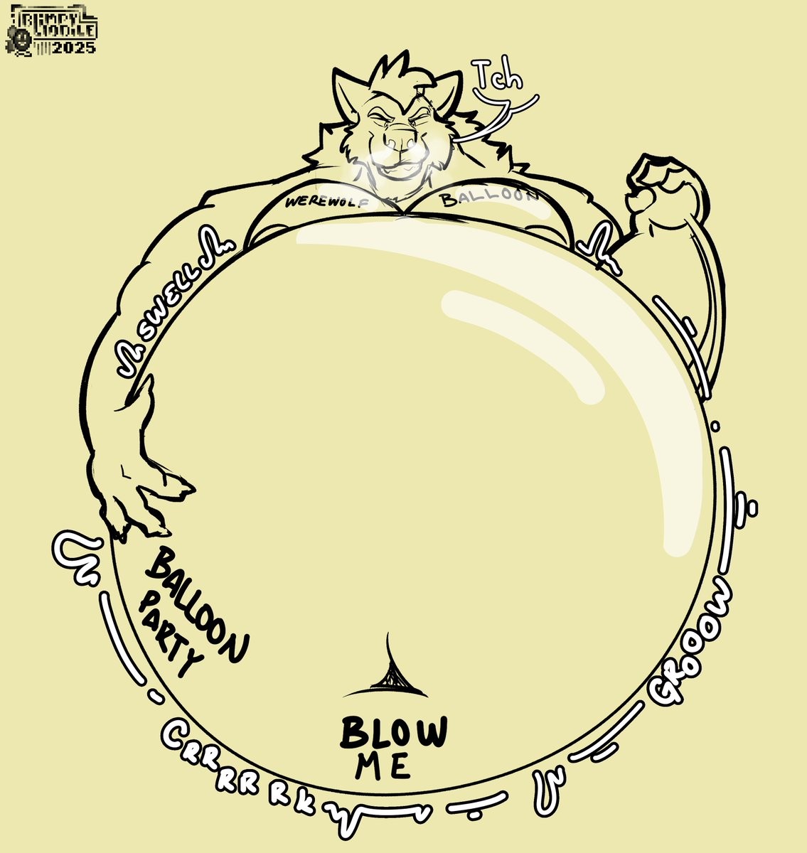 BlimpyLiodile's tweet photo. He always wants to be in shape, making his belly huge, round, tight, and hard
Old sketch for Scraps! https://t.co/hHlYNzdYM8