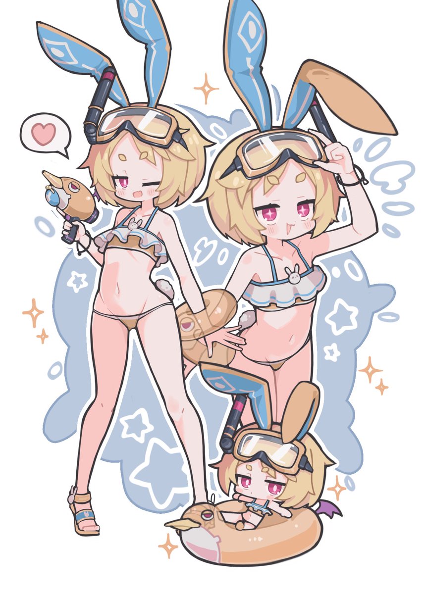 oppy_suaman12's tweet photo. 水着ウサリアさん描きました！
#ディスガイア https://t.co/8FumBzfHlP