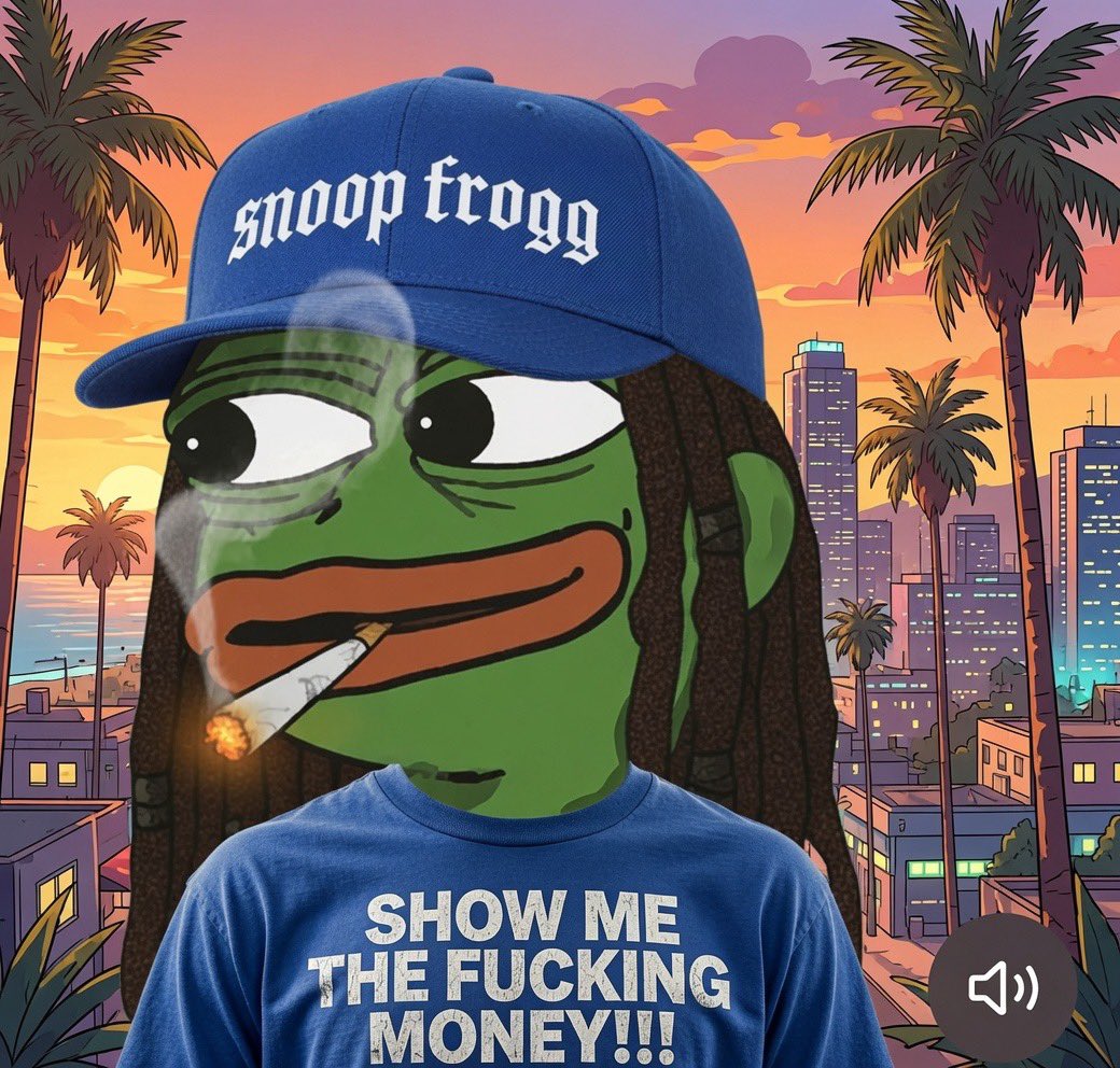 Snoopfrogg's tweet photo. @Ralvero $FROGG - Ca 🐸💨 Soon https://t.co/ve7lgzqvWZ