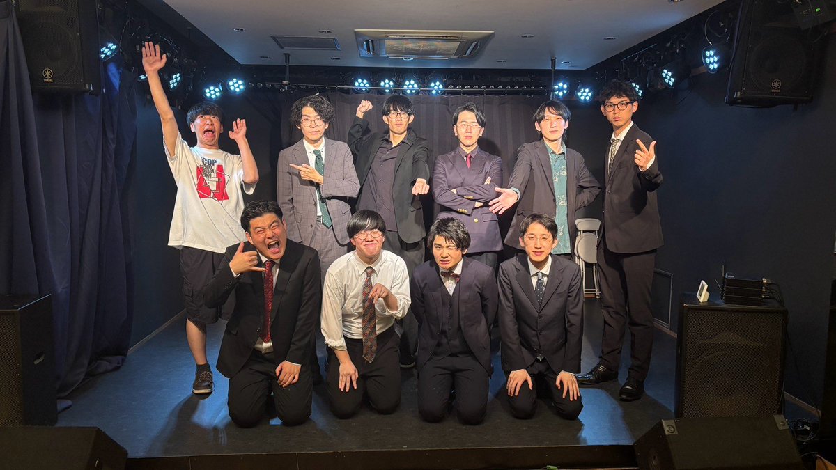 Mateki_unit's tweet photo. 【終演報告】
鉄☆ミ���ク×バトルサミット×さおざんまい×ウーシー×ビンタ制作会社

『マテキ』

無事終演致しました‼️
ご来場いただいた皆様、ありがとうございました。
今後とも5組の活躍にご期待ください🔥 https://t.co/cms0lEEC7K