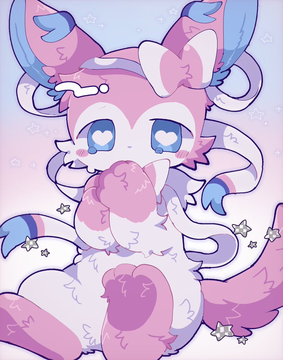 _ha1sui's tweet photo. #ニンフィア
 #ポケモン
 #Pokemon 
ふわふわピンクのニンフィアちゃん(まとめ) https://t.co/Q5DesKRr8i