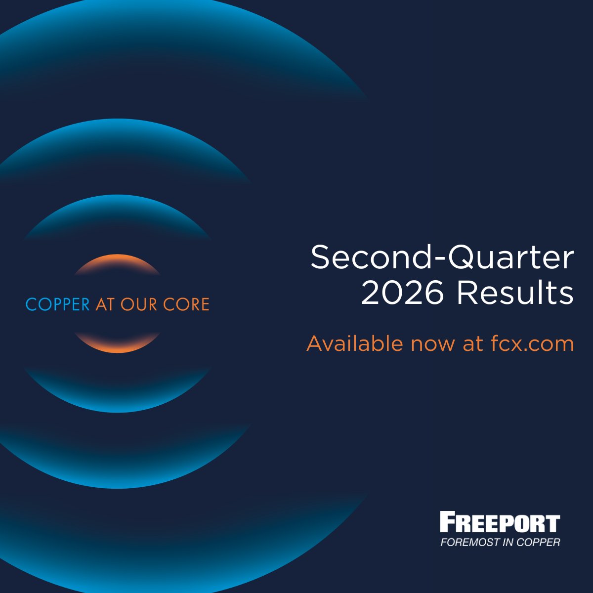 FM_FCX's tweet photo. Read about Freeport-McMoRan’s financial and operational performance in its 2026 second-quarter results released today here: https://t.co/LYNdCaITnZ https://t.co/JXv06a9gHt