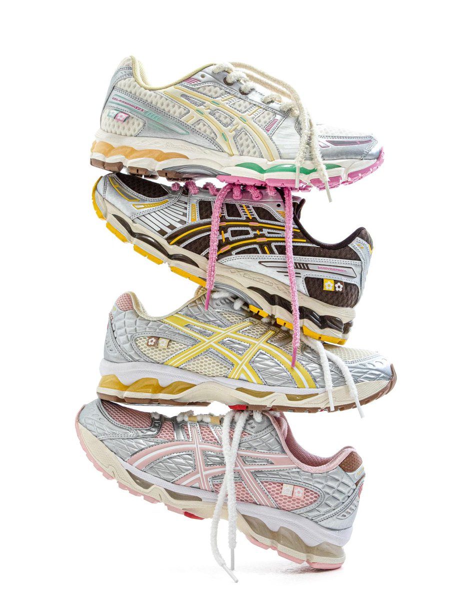 verstif's tweet photo. ASICS X VANDY THE PINK??? Gila sih, gemes banget 😭 https://t.co/LKxCUDY4yX
