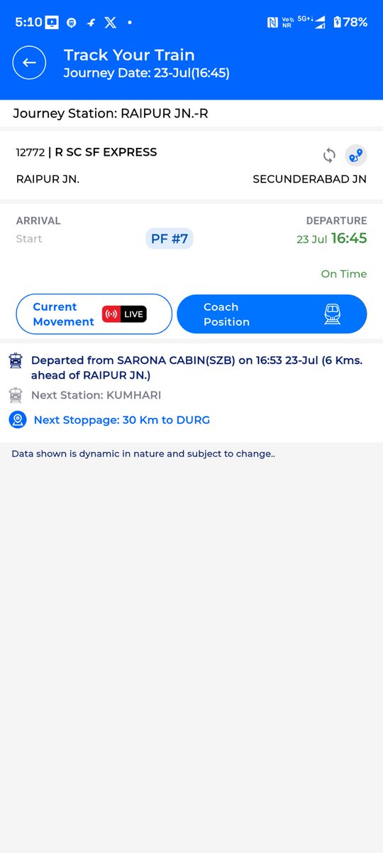 IMKishan07's tweet photo. @RailwaySeva @DRMBilaspur Thank You @DRMBilaspur &amp; @RailMinIndia @RailwaySeva 
You made sure that I won't be able to catch the train . 15231 is delayed 3+hours that I missed train 12772 , booked bus tkt. 

If you have some shame left help me get refund of my money . https://t.co/G29KQ3r2TB