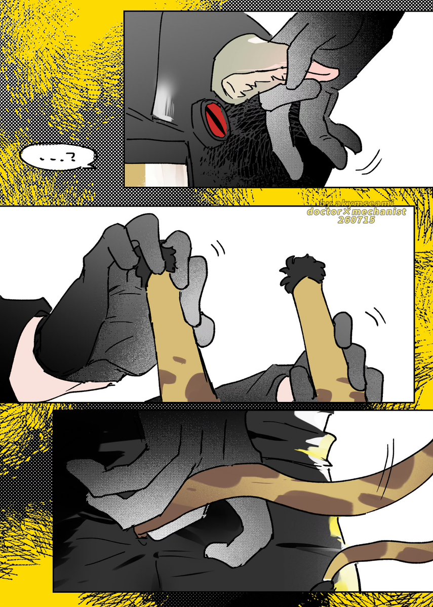 akym_seami's tweet photo. doctor→mechanist
摸摸🦒
#mechanist #명일방주 #アークナイツ #Arknights #明日方舟ㅤ https://t.co/hi9OgU8TS9