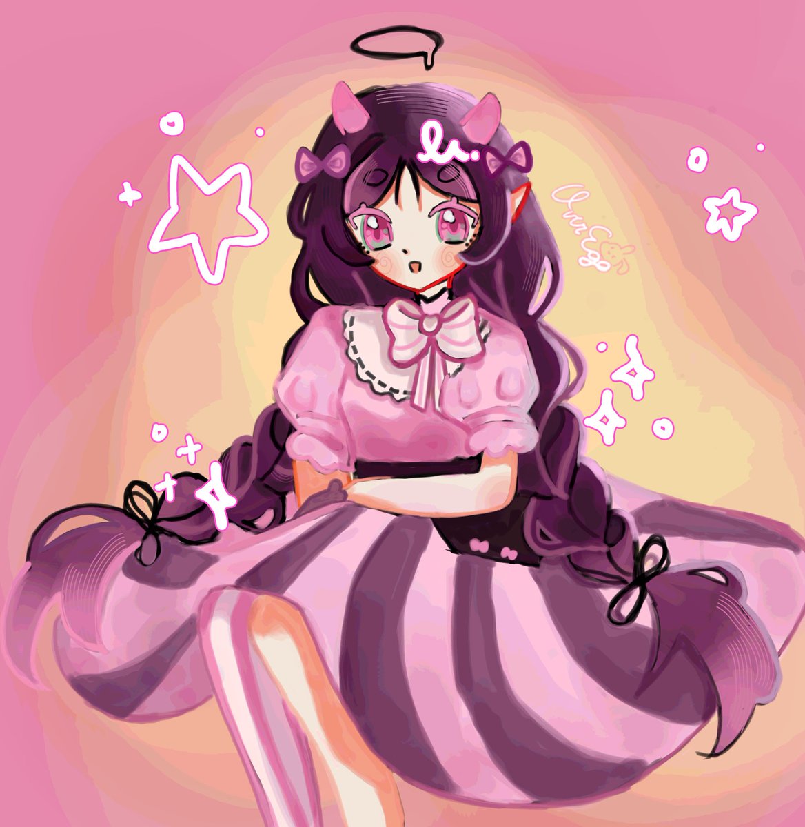 oversizedEg0's tweet photo. oc 🌷 https://t.co/94nSeNounN