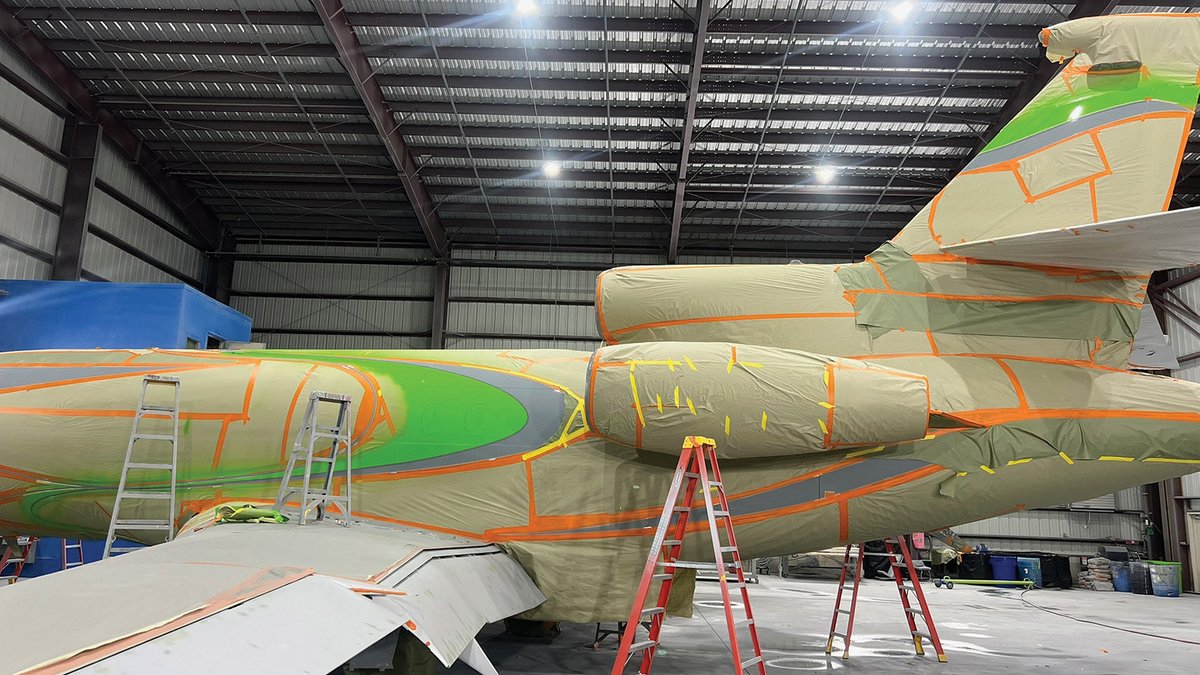 bizavltd's tweet photo. 'Painting with Heart'

Sabrina &amp; Jorge Satler of @flexaeropaint, &amp; Julie Voisin, of #SherwinWilliamsAerospaceCoatings @SherwinWilliams, on #aircraftpainting, the pride they have in their workmanship, and a particular #Falcon900

https://t.co/kQ18kYWyhO

#FlexAero #SherwinWilliams https://t.co/0ckgBvwGzv