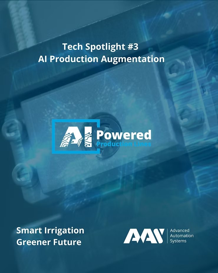 aasystemseu's tweet photo. Smart Irrigation Month
Tech Spotlight #3 | AI Production Augmentation
Learn more https://t.co/oTMKfybLp9
#AAS #SmartIrrigationMonth #TechSpotlight #AI #DataAnalytics #DripIrrigation #SmartManufacturing #SmartIrrigation #GreenerFuture https://t.co/75W2vuql23