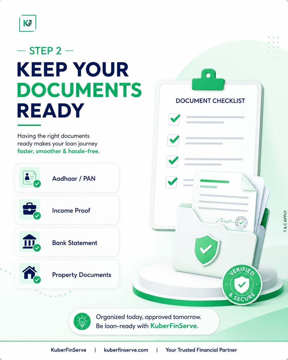 kuberfinse82770's tweet photo. #KuberFinServe #HomeLoan #HomeLoanProcess #HomeLoanGuide #FirstTimeHomeBuyer #DreamHome #HousingLoan #HomeBuying #LoanApproval #LoanDisbursement #PropertyVerification #Mortgage #EMI #CIBILScore #LoanEligibility #Delhi https://t.co/SSnUnn8unq