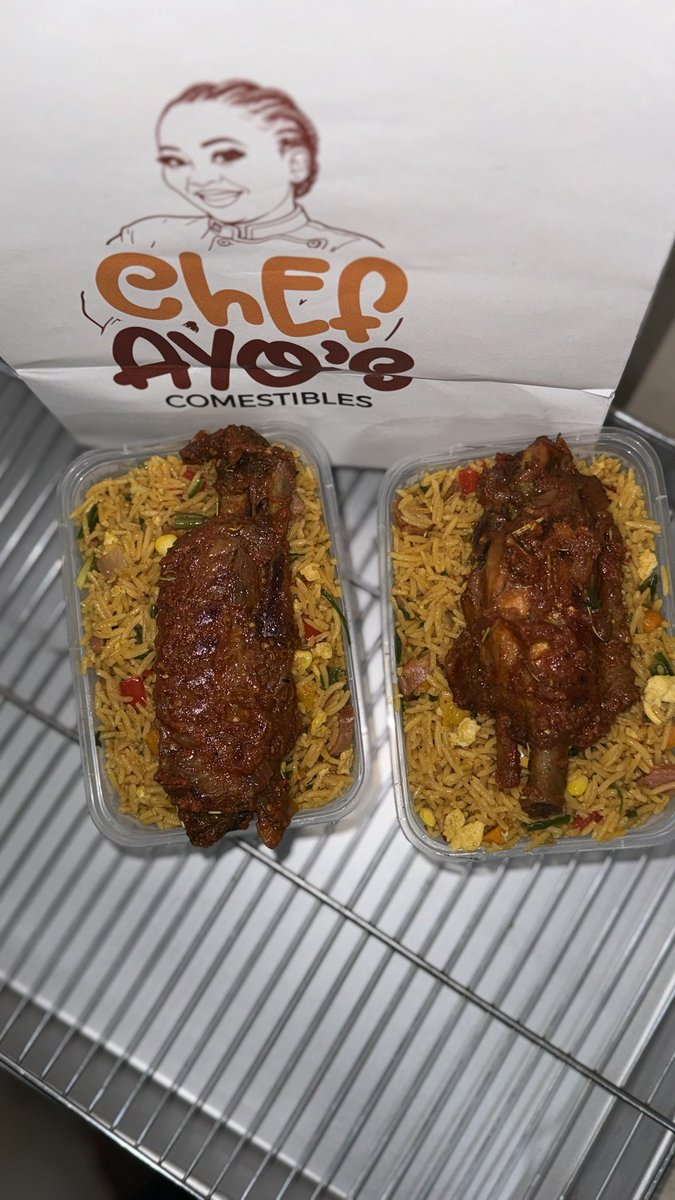 ChefAyos_'s tweet photo. Treat yourself or someone special to a delicious, satisfying meal!
What’s Included:
✨ 1000ml Fiesta Basmati Stir-Fry Rice
🍌 1 Medium Banana Bread (flavour of your choice)
🥤 1 Complimentary 60cl PET Drink
💧 1 Complimentary 75cl Bottled
Price: #18,000.00k https://t.co/dBrbusIr5h