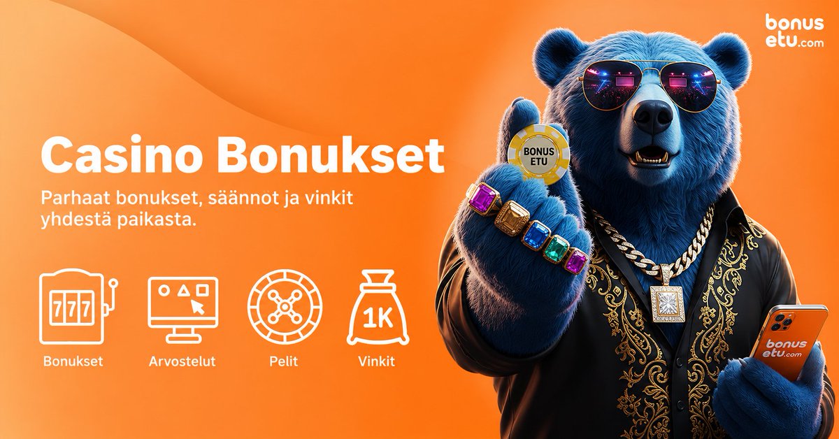 bonusetu_com's tweet photo. Iso bonusprosentti ei kerro koko totuutta.

Tarkista myös kierrätysvaatimus, mistä summasta se lasketaan ja kuinka kauan sen täyttämiseen on aikaa.

Katso tämän hetken parhaat casino bonukset:
👉 https://t.co/B1L69MyP4c https://t.co/hrl8vWIbPV
