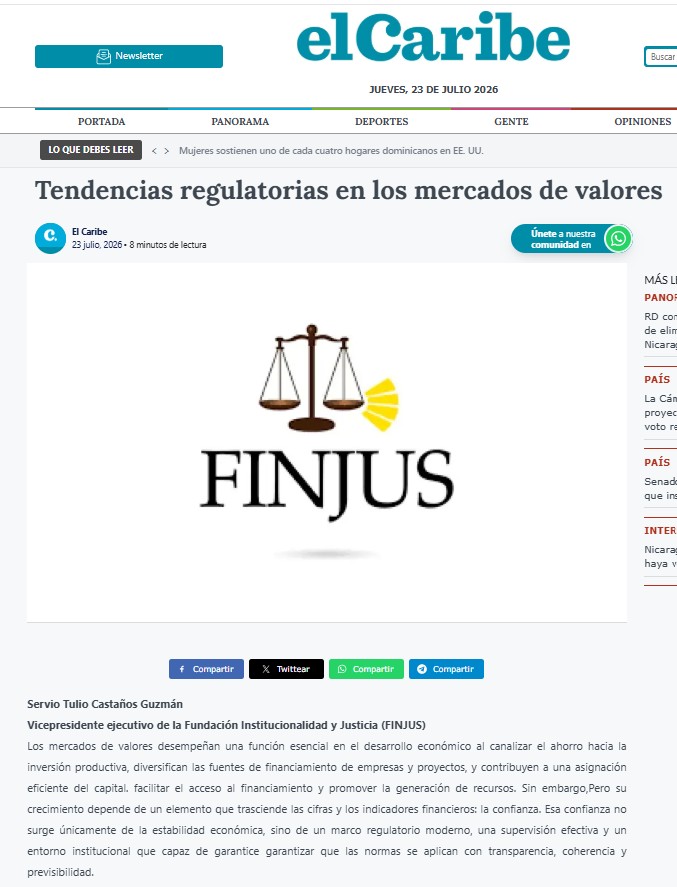 finjusrd's tweet photo. Tendencias regulatorias en los mercados de valores https://t.co/RDAjGTLJud https://t.co/mLbPZATJ0s