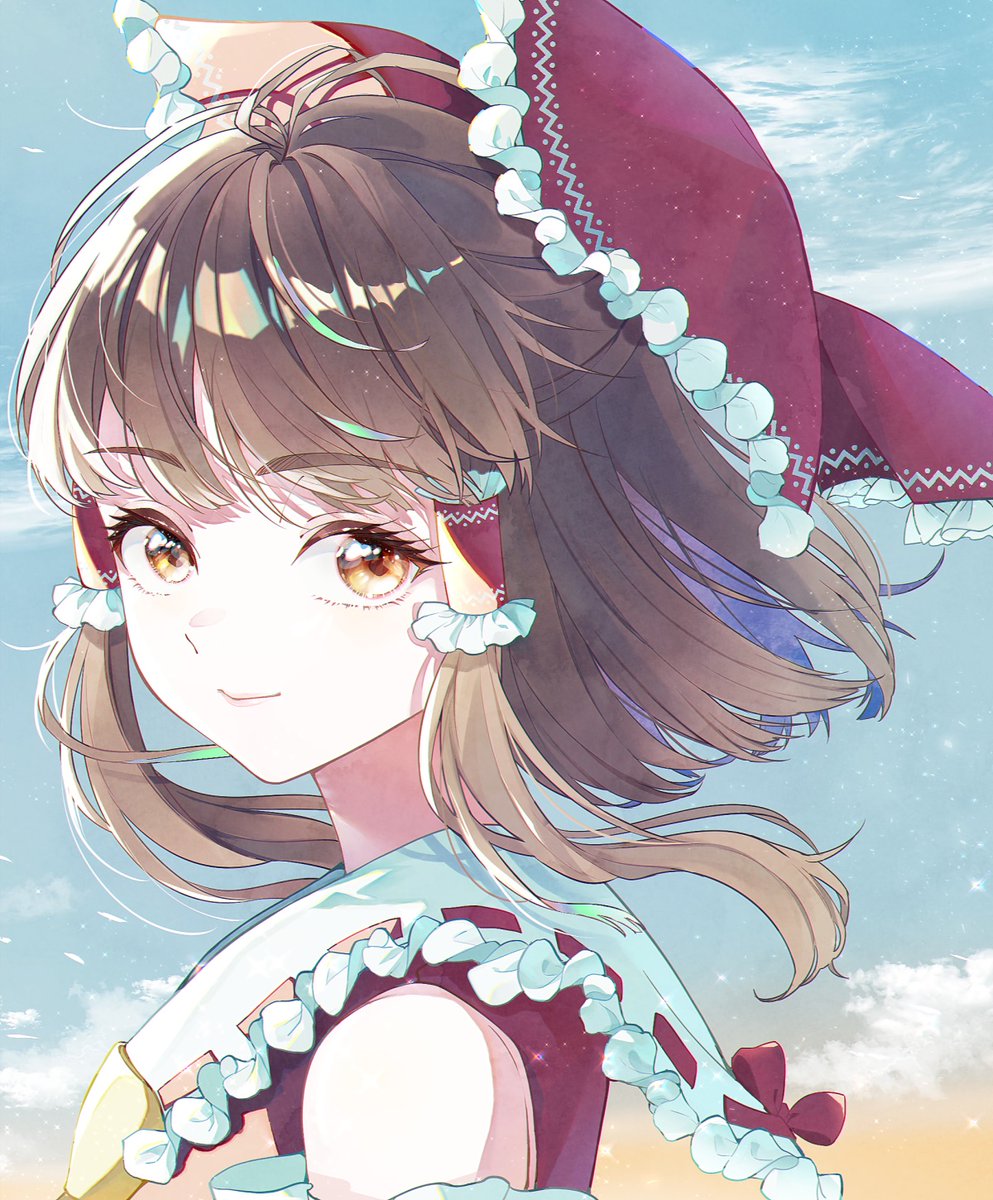 konruri_blue's tweet photo. 霊夢と朝やけ

#博麗霊夢 #東方Project https://t.co/lq62i37YeD