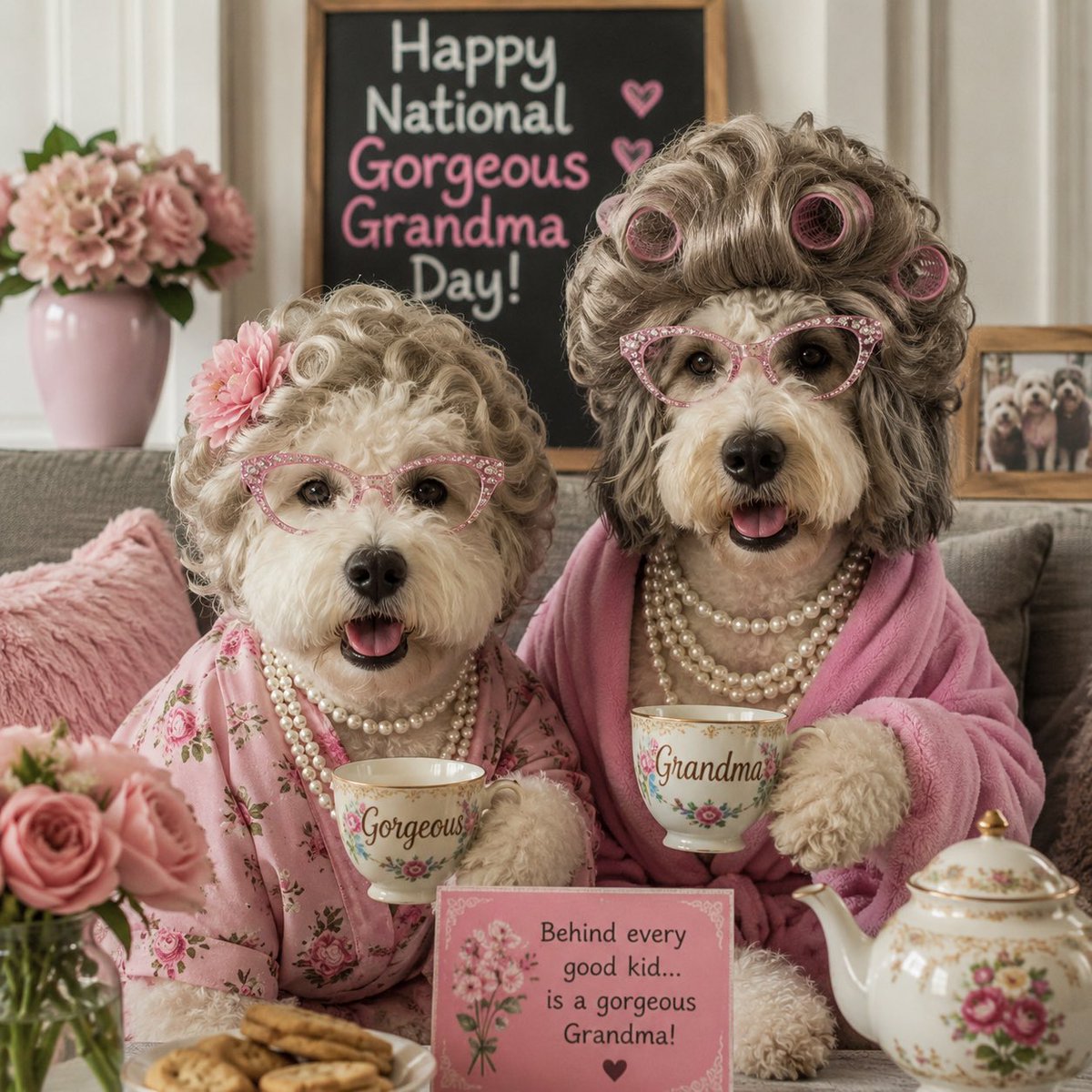 CraigTheLO's tweet photo. “These Gorgeous Grandmas have seen a thing or two… and they agree: The smartest accessory you can have isn’t pearls—it’s a mortgage pre-approval! 🩷🏡 Call me today, and let’s get you one!” Call 803-420-0068 or visit https://t.co/9xHRAHlduC https://t.co/PtmVVYJym5