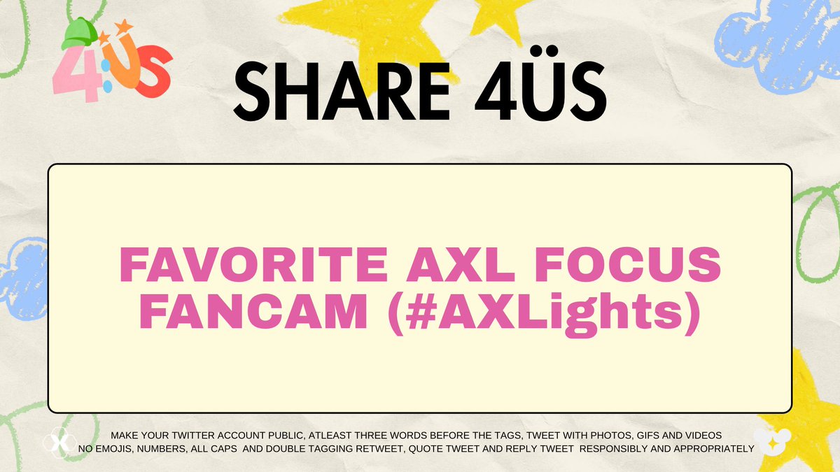 dumplingsofc's tweet photo. [🎉] SHARE 4ÜS YOUR

Show us your most favorite #AXLights! 

Don’t forget to drop the tags!

AXL IS 4ÜS
#4ÜS #AJAA_COMEBACK
#AJAA @AJAAofc https://t.co/GFbzJfOxqt
