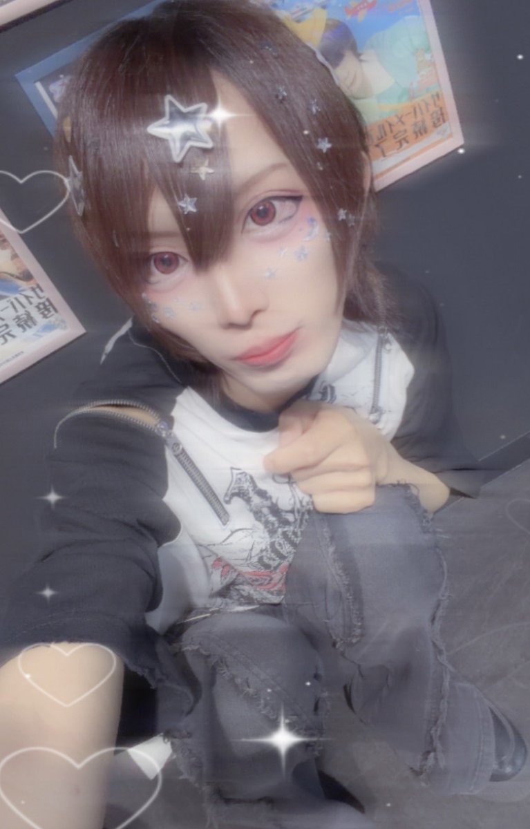 C_Male_azami's tweet photo. おきゅおわです！
配信見てくれてたひとありがとうございます〜(；；)
また今日みたいなイベントあったらもっとゴテゴテにして戦闘力高くしたい(ᐡᴗ ̫ ᴗᐡ) https://t.co/u5XBpWTB6i