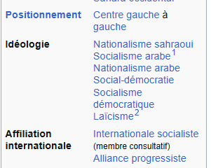 bt_amine77's tweet photo. encore tu m'aurais dis le polisario ça serait un groupe qui combat fi sabiliLlah (ce qui sera jamais le cas) mdr regardez les idéologies svp https://t.co/aKYT9CGD46