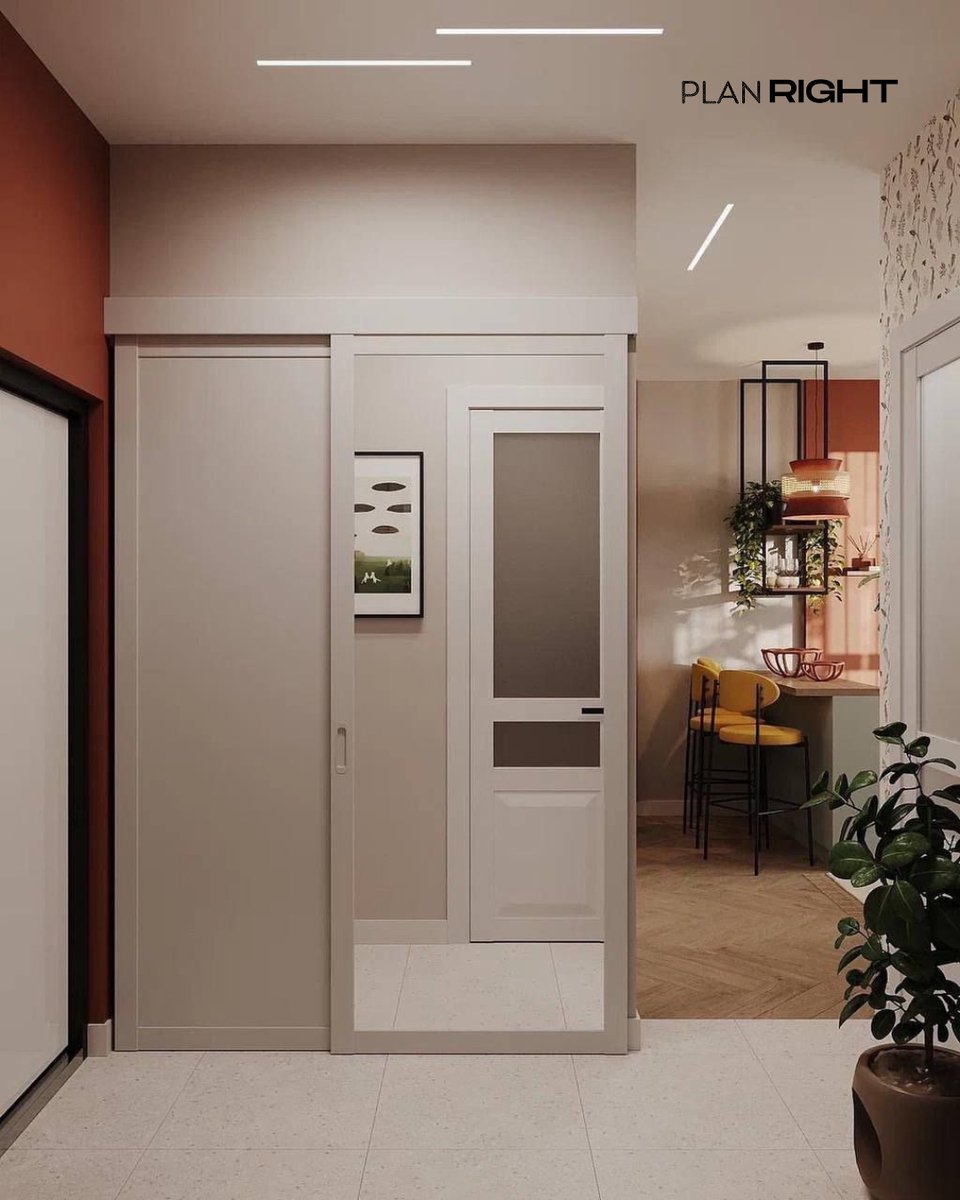 planrightin's tweet photo. First impressions begin at the entrance.

A clean, organized foyer sets the tone for the entire home.

#PlanRIGHT #EntrywayDesign #ModernInteriors #HomeDesign #InteriorIdeas https://t.co/R2rxwyS2uP