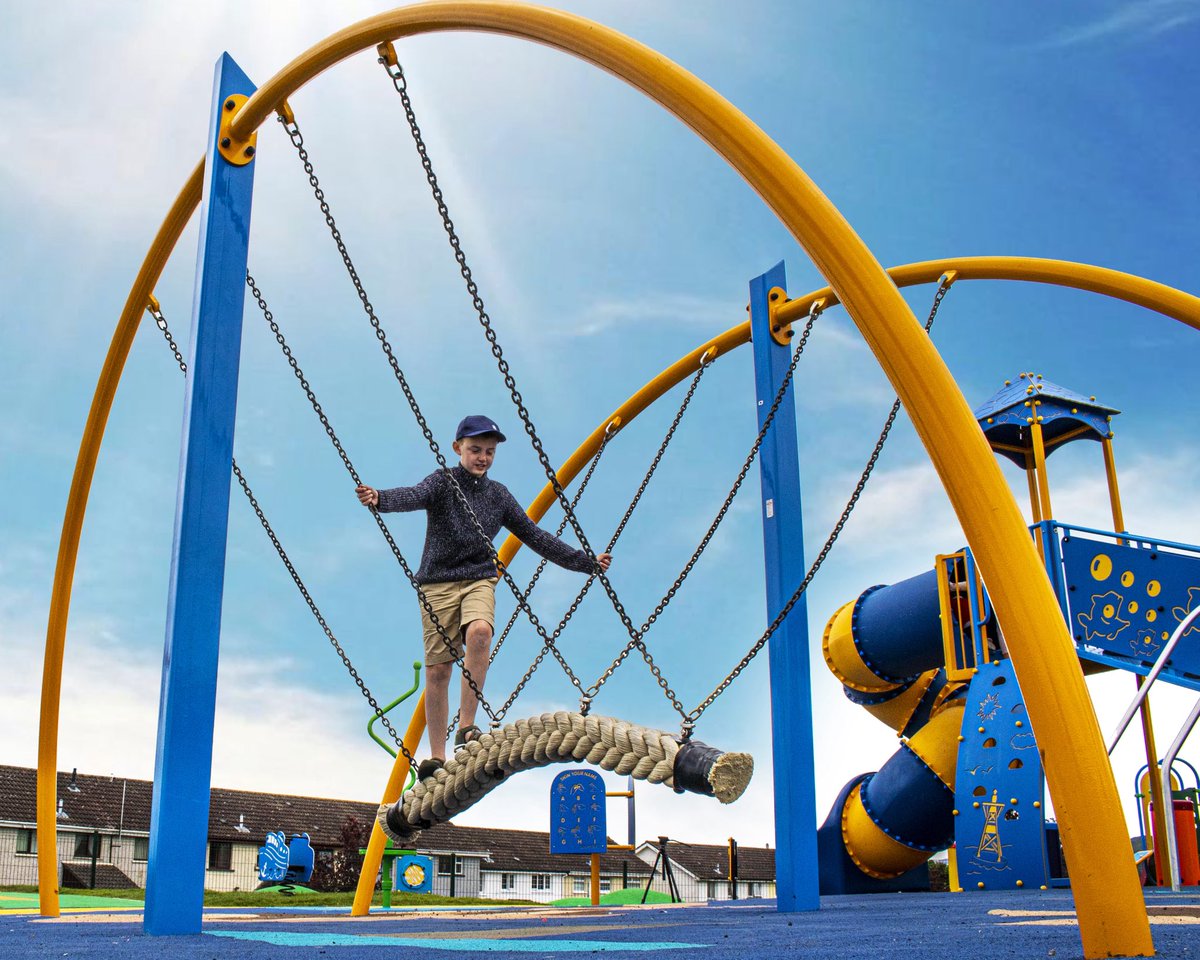 WicksteedPlay's tweet photo. Play is better together. 🫶

The Crusader Rope End Swing combines swinging, balance and teamwork to create an exciting challenge children will want to tackle again and again.

#PlayMatters #OutdoorPlay #Wicksteed https://t.co/gj11U5oWad