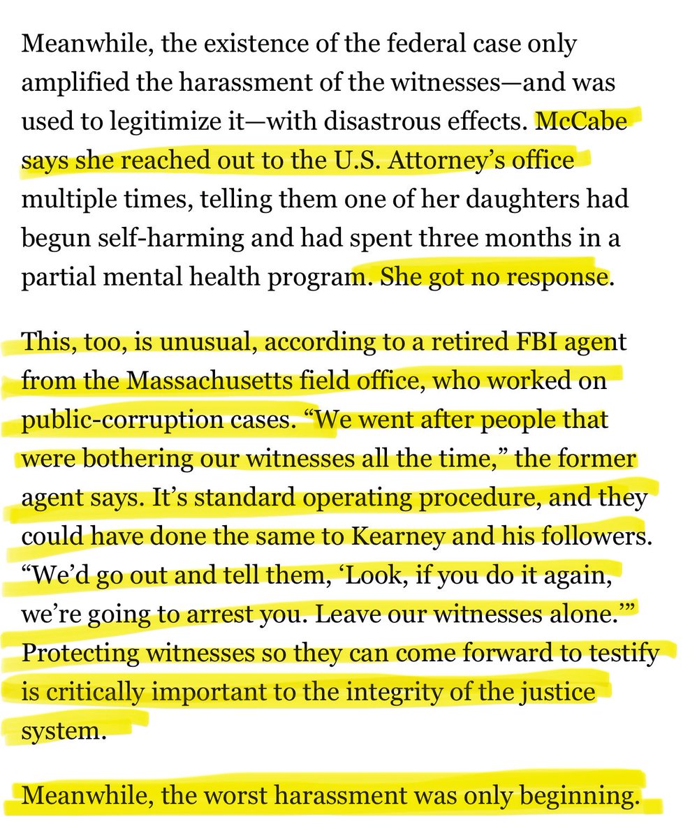 MamaLama43's tweet photo. 🚨A question every citizen of Norfolk County should be asking the man who wants to be your next District Attorney, @adamdeitch:

WHY did you not protect YOUR witnesses when they begged YOU for help? Instead you protected a murder defendant and an unhinged blogger while they were conspiring to harass and intimidate them. Why?

As the United States Attorney, you had a duty to protect witnesses who were cooperating and participating in the judicial process. How could you allow them to endure years of harassment and intimidation after repeatedly asking for help?

It was YOUR job to protect them.