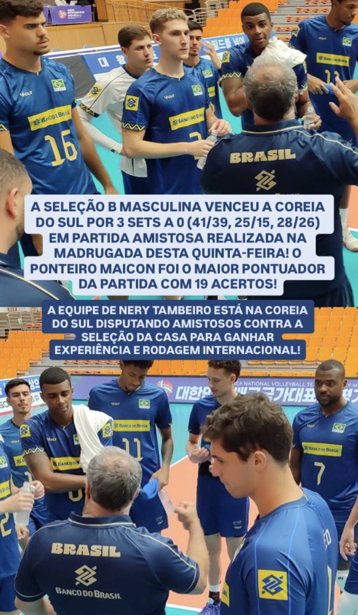 jhonathan_volei's tweet photo. 3x0 pro Brasil hoje https://t.co/JEfEDv6Rn7