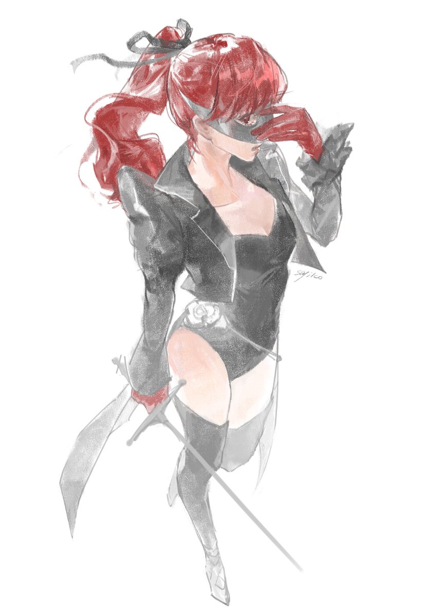 Luzilululu's tweet photo. 神秘天降美少女救我于水火
#p5r #persona #芳泽霞 https://t.co/oKh346MioW