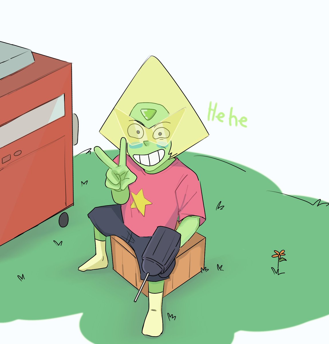 Dcoconut1100's tweet photo. Lapis’s capturing Peridot’s cute moments

#su https://t.co/5PaFuKxLJ4