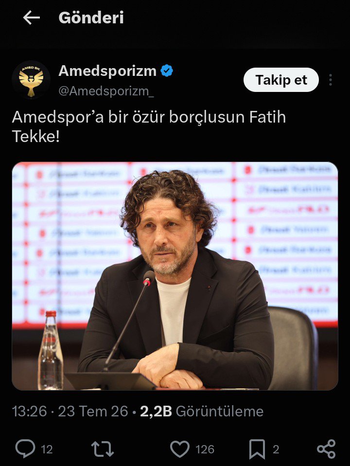 Tamer AKSOY tweet media