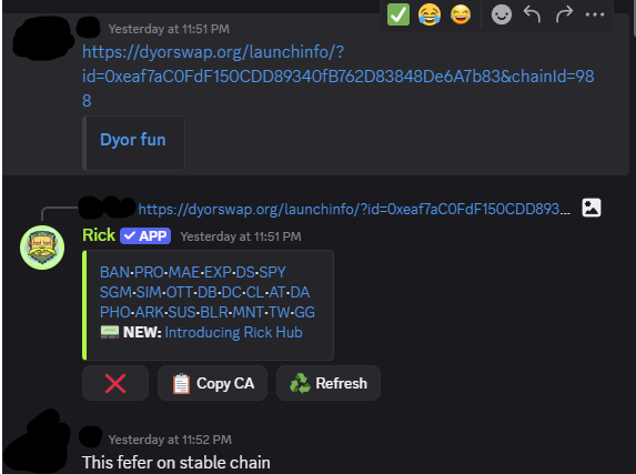 UnderdogMode's tweet photo. someone caught it at 40k 😈

$Fefer on @Stable 
0xeaf7ac0fdf150cdd89340fb762d83848de6a7b83 https://t.co/UA8Rc8AcVH