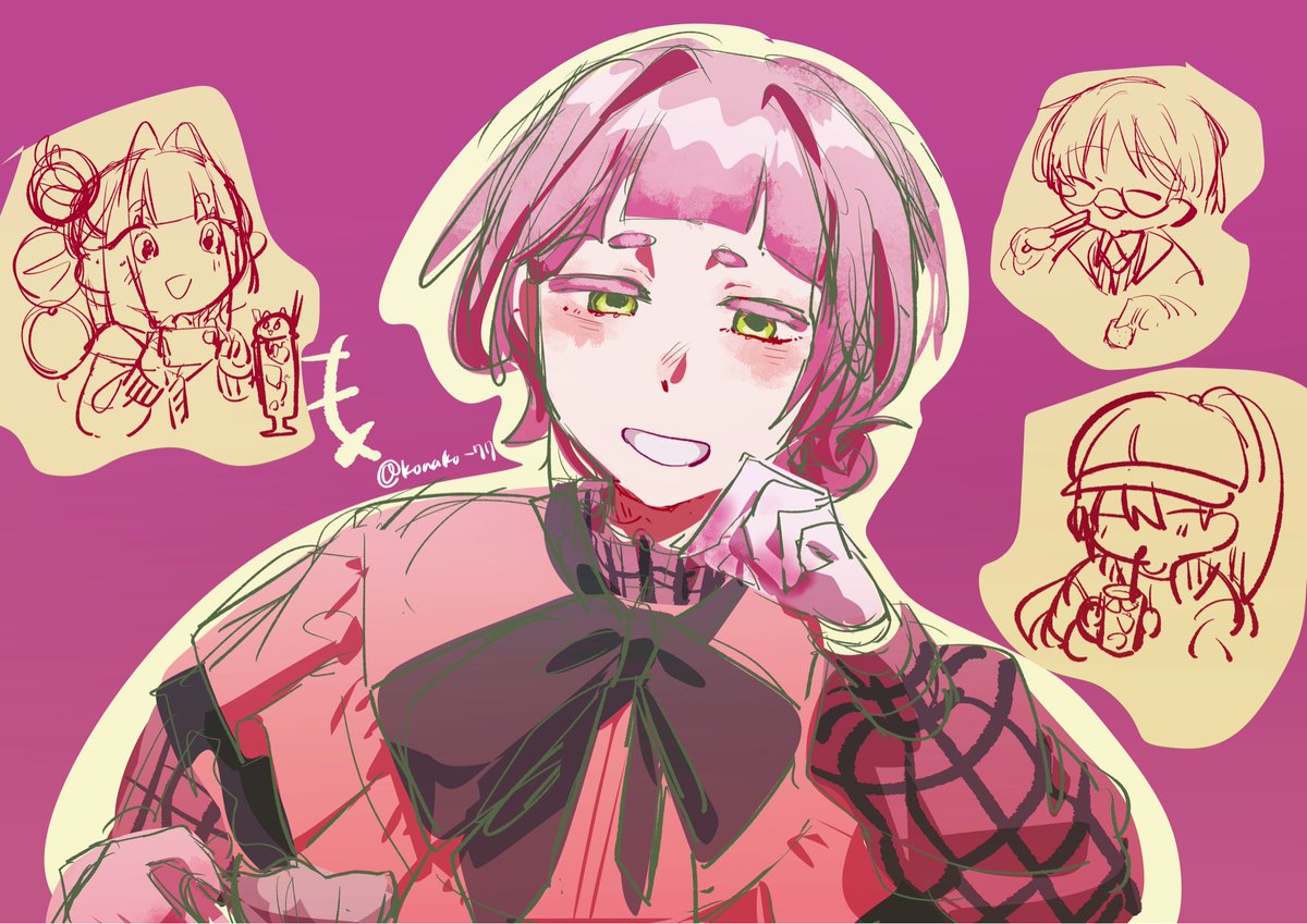 konako__77's tweet photo. 自春と自陣の私服うっすら捏造 https://t.co/uPr3UF9KuT