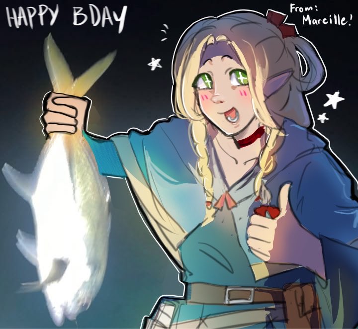 micromediaaa's tweet photo. @Woify_Vt i made bday art for an acquaintance of mine when they mentioned they liked marcille 🥹 https://t.co/PRSvF9bGUM