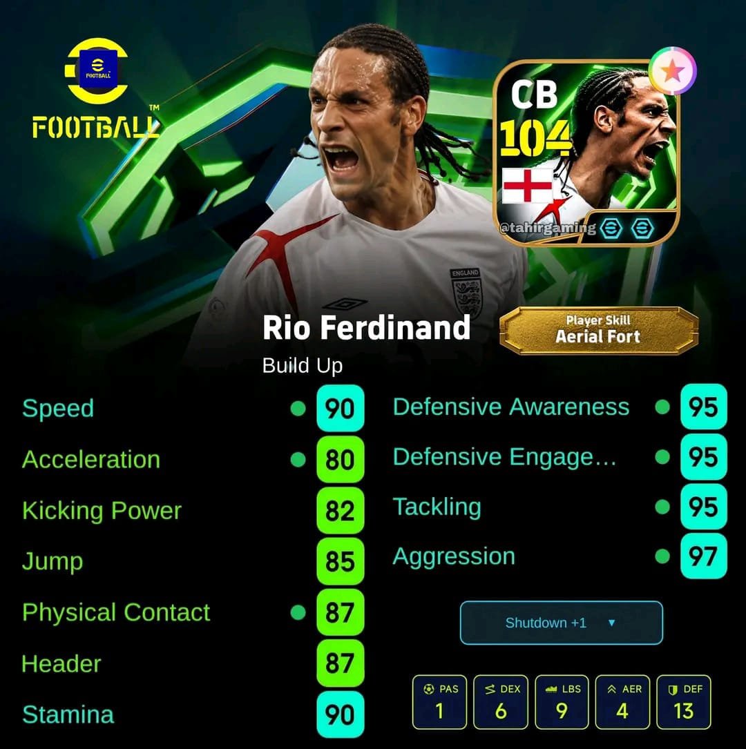 tundhex's tweet photo. Epic: Legend Assemble Special 🎁🎉 

Hers are special builds for all the new free epic cards 🔥 
#eFootball

• Rio Ferdinand 🏴󠁧󠁢󠁥󠁮󠁧󠁿
• Mark Van Bommel 🇳🇱
• Frank Rijkaard 🇳🇱
A Thread 🧵 https://t.co/MZbYtCBFmG