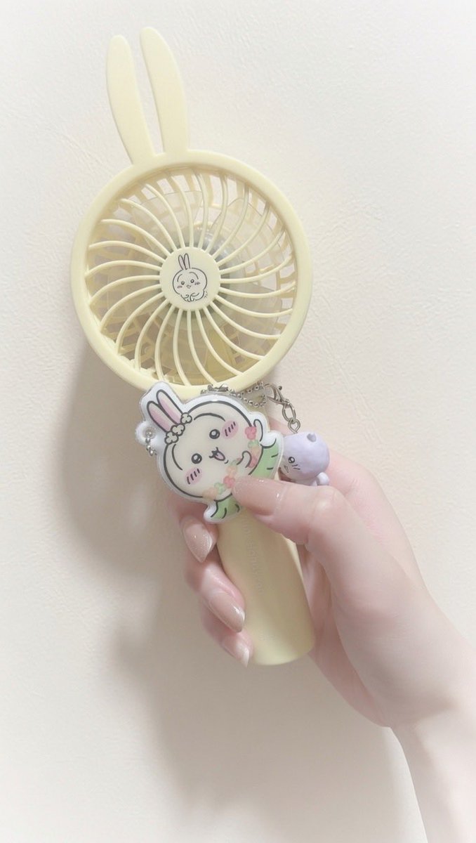 セブンのちいかわちゃんPVCチャーム🤍 ぷにぷにでかわいい໒꒰ྀི