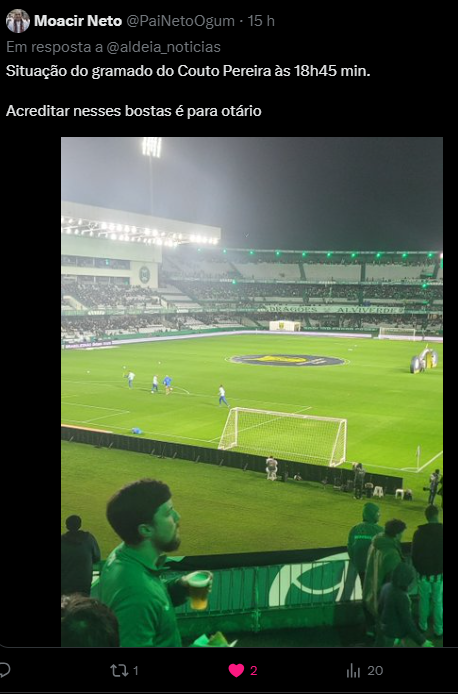 Um Mais Dois Esportes tweet media