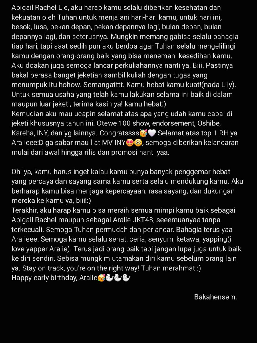 bakahensem's tweet photo. @txfrtdyyy @Aralie_JKT48 Happy early birthday, Ayayieee🥳🤍🦭🦭 @Aralie_JKT48 https://t.co/lqaC6fNjIX