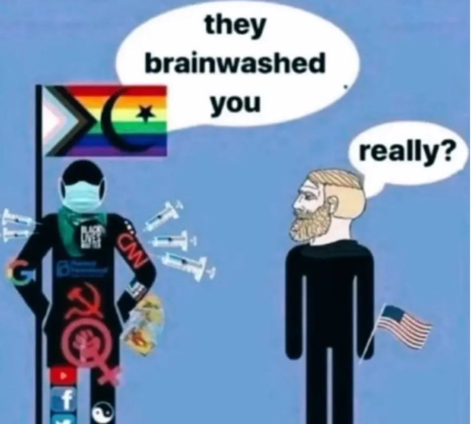 JohnRileyUSA's tweet photo. Honest to God, I've been told I'm brainwashed by some creatures you wouldn't believe even exist. https://t.co/HzWJUG3yA9